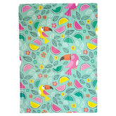 Tropical Toucan A4 Book Cover – School Buzz Edition image 0